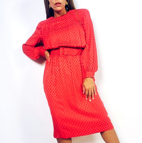 Liz Claiborne Dresses & Skirts - Silk Belted Dress